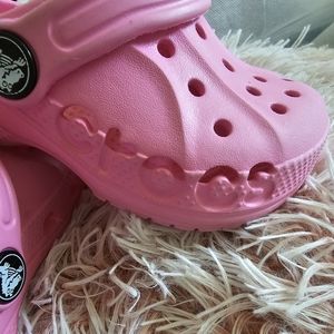 Pink Toddler Crocs